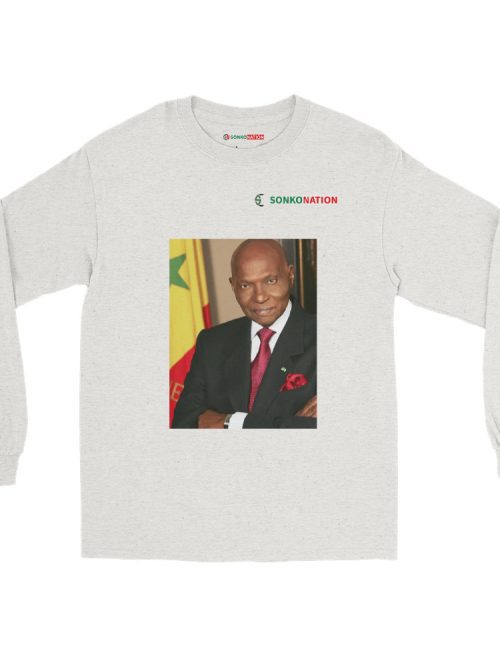 Men’s Long Sleeve Shirt "Abdoulaye Wade"