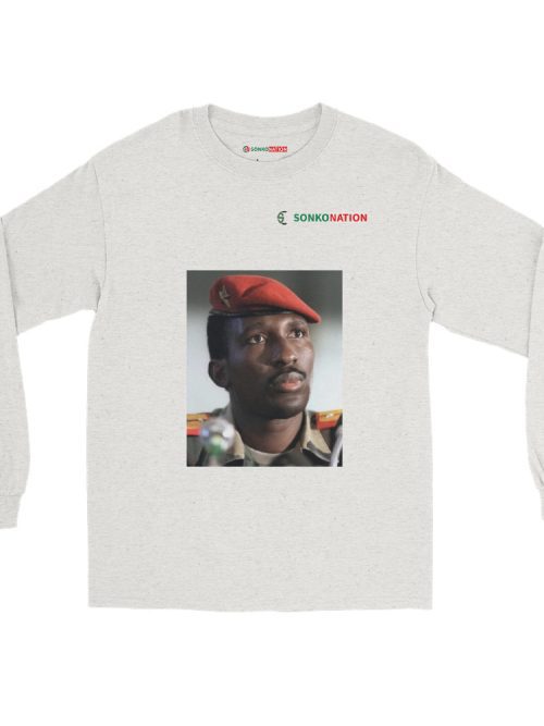 Men’s Long Sleeve Shirt "Thomas Sankara"