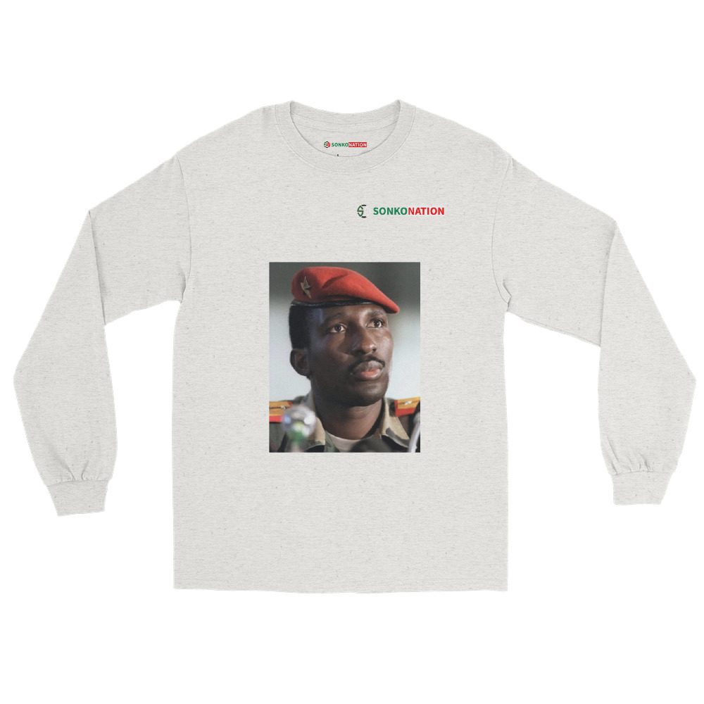 Men’s Long Sleeve Shirt "Thomas Sankara"