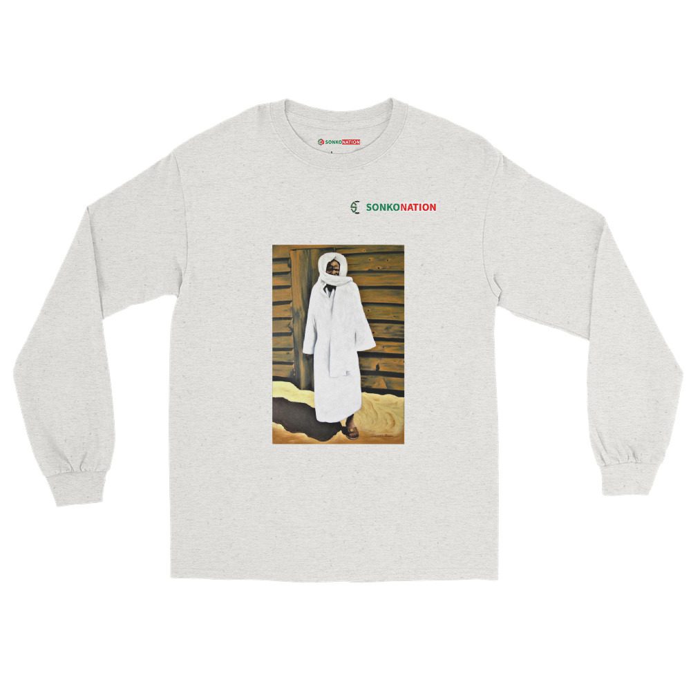 Men’s Long Sleeve Shirt "Serigne Touba"