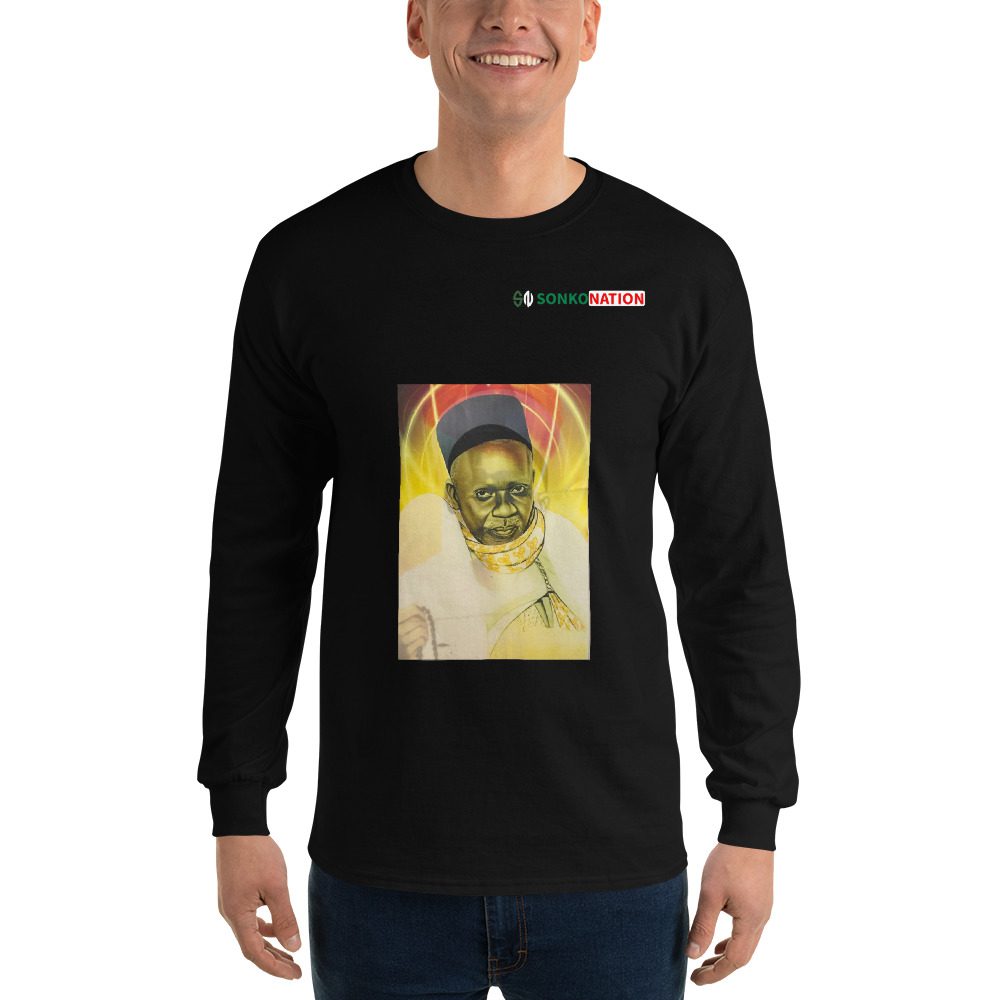 T-shirt à manches longues pour homme "Serigne Babacar Sy"