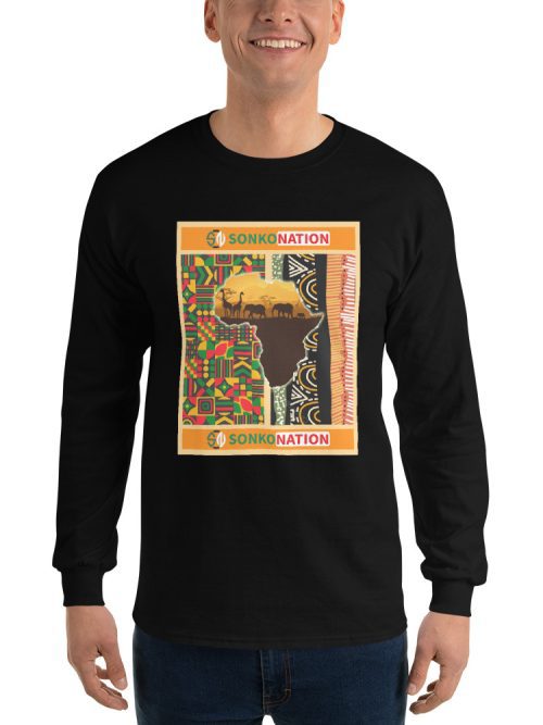 T-shirt à manches longues pour homme "My Africa Edition"