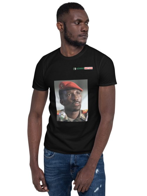 T-shirt Unisexe à Manches Courtes "Thomas Sankara"