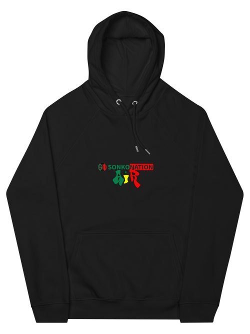 Unisex eco raglan hoodie "Air Edition"