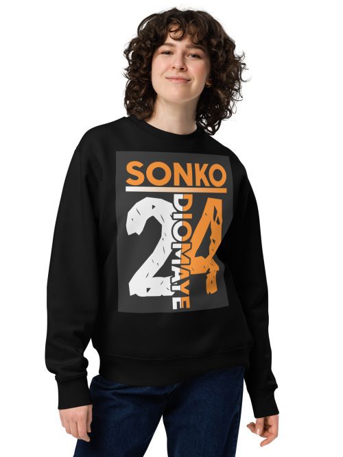 Sweatshirt éco-responsable unisexe "Sonko Mooy Diomaye