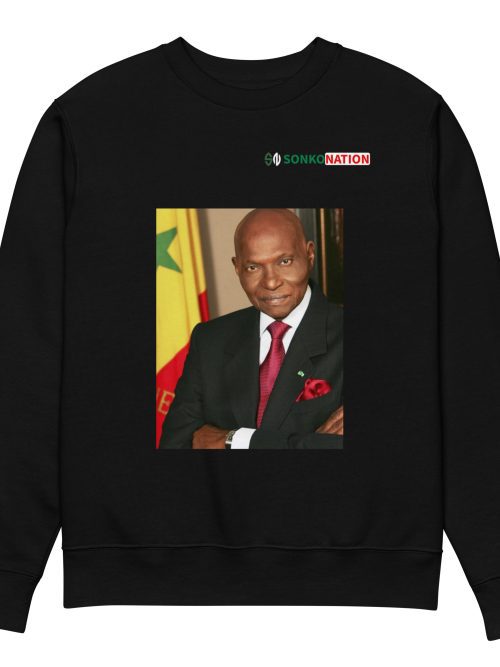 Unisex eco sweatshirt "Abdoulaye Wade"