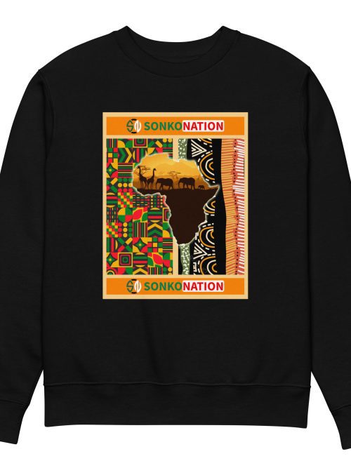 Unisex eco sweatshirt "My Africa Edition"
