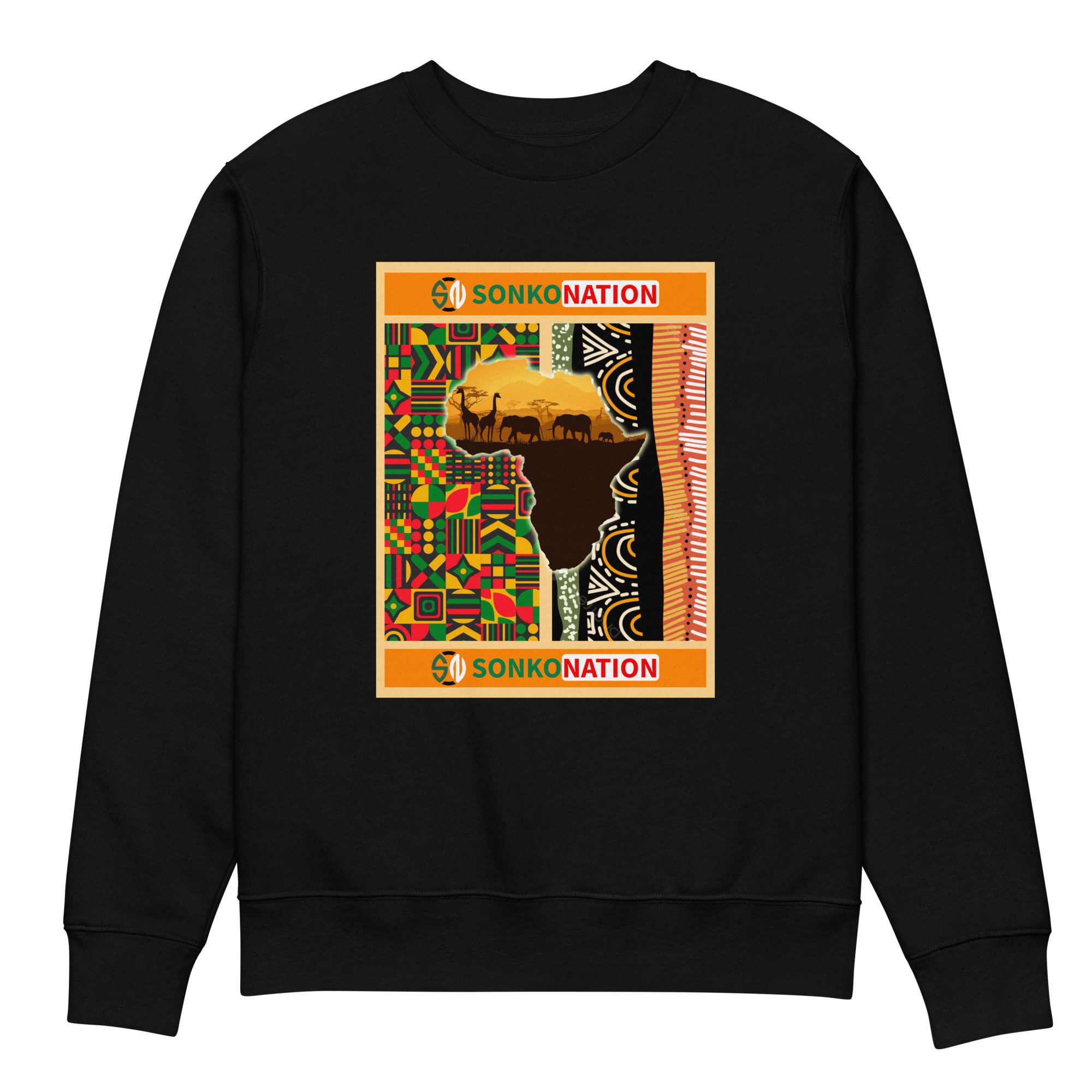 Unisex eco sweatshirt "My Africa Edition"
