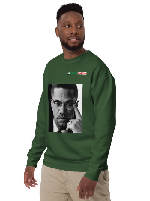 Sweatshirt premium unisexe "Malcolm X"