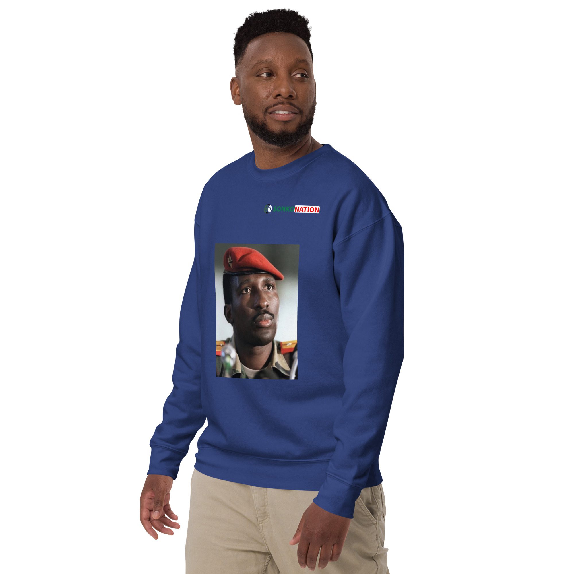 Sweatshirt premium unisexe "Thomas Sankara"