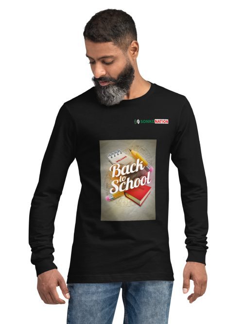 T-shirt Unisexe à Manches Longues "Back To School"